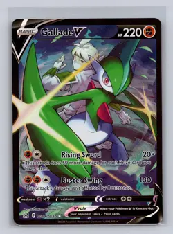 Gallade V TG19/TG30 Holo V Rare Lost Origin Trainer Gallery Pokemon LP - Image 1