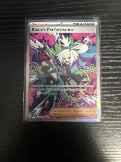 Roxie's Performance 121/086 Special Illustration Rare (SIR) Pokemon Chaos Rising - Image 1