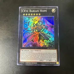 Yugioh - CXyz Barian Hope (SE) NECH-ENS14 Limited - The New Challengers - Image 1