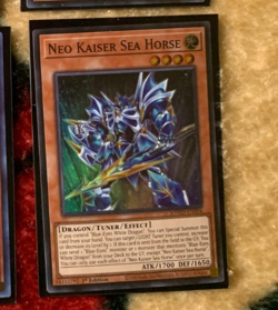 Neo Kaiser Sea Horse - Super Rare - YUGIOH - Image 1