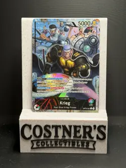 Krieg (Alt Art Leader) OP15-001 One Piece Adventure on Kami's Island English - Image 1