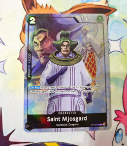 One Piece Saint Mjosgard OP13-092 (Premium Card Collection Best Selection Vol.6) - Image 1