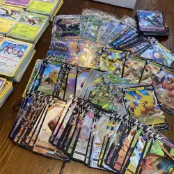 50x Pokemon Card Bundle TCG Rare Holo 100% Genuine Pokemon Cards 1x V Guaranteed - Image 2