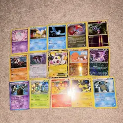 Pokemon 35 cards all between prices of $5-$10 - Image 1