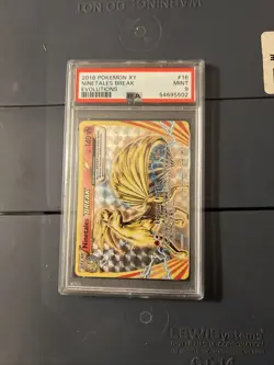 Ninetales 16/108 XY Break Evolutions Full Art Holo Rare Pokemon TCG Card PSA 9 - Image 1