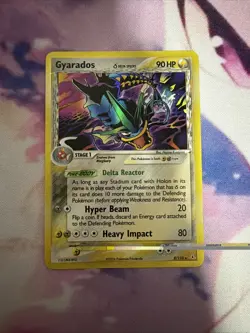 Pokemon Gyrados Holo Rare Card Delta Species 8/110 Holon Phantoms Near Mint/LP - Image 1
