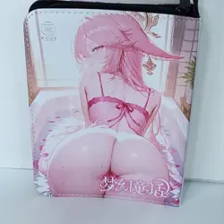 Raiden Yae Miko Bath Card Binder 3-Ring Anime Waifu Redemption 10 In Folder - Image 2