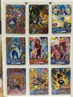 Dragon Ball Heroes Vegeta MM1-019 UM5-054 UR ×2 + 7 Promo Cards Lot Japan SSJ4 - Image 1