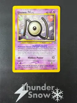 Unown N #50 Neo Discovery 2001 Pokemon Card ** Pack Fresh ** - Image 1
