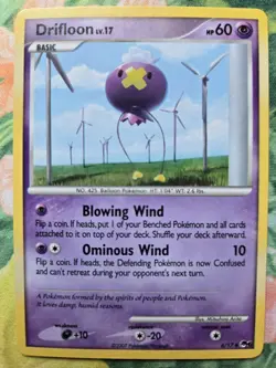 Drifloon - POP Series 6 (6/17) Nintendo Promo Non-Holo Uncommon Pokemon Card LP - Image 1