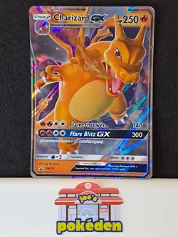 Charizard GX Sm211 Sun & Moon Black Star Promo Pokemon Card NM - Image 1