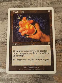 Magic the Gathering MTG Meekstone #307/350 Artifact 7th Edition Card 2001 LP - Image 1