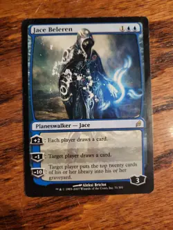 Jace Beleren Lorwyn PLD Blue Rare MAGIC THE GATHERING MTG CARD - Image 1