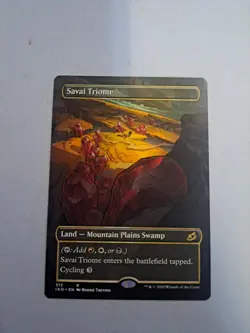 MTG: Savai Triome (Showcase) (LP): Ikoria: Lair of Behemoths - Image 1