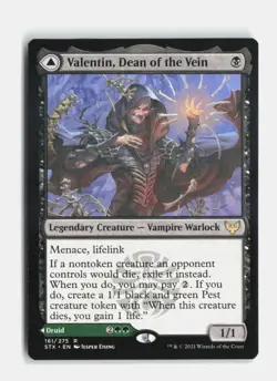 Valentin, Dean of the Vein 161 Strixhaven: School of Mages MTG NM - Image 1