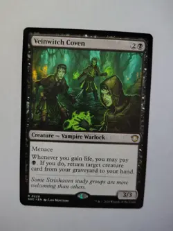Veinwitch Coven 228 R Commander: Secrets of Strixhaven Magic: The Gathering NM/M - Image 1