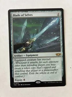 MTG Blade of Selves Commander: Tarkir: Dragonstorm Regular NM artifact - Image 1