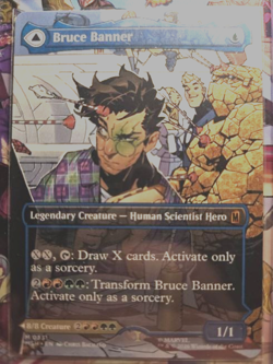 MTG BORDERLESS Bruce Banner /The Incredible Hulk M0331 NM PACK FRESH! FREE S&H - Image 1