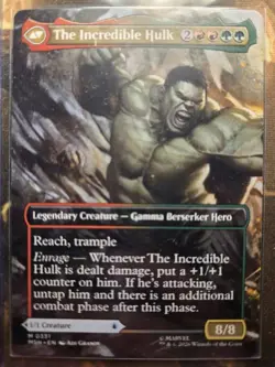MTG BORDERLESS Bruce Banner /The Incredible Hulk M0331 NM PACK FRESH! FREE S&H - Image 2