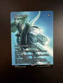 MTG Marvel Super Heroes Doom Variant Showcase 0099 Non-Foil - Image 1