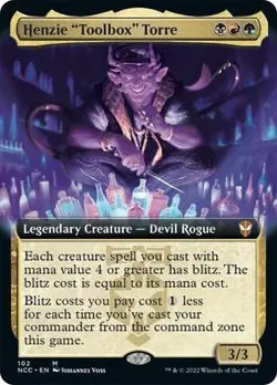 FOIL Henzie "Toolbox" Torre (Extended Art) - Commander: Streets of New Capenna - Image 1