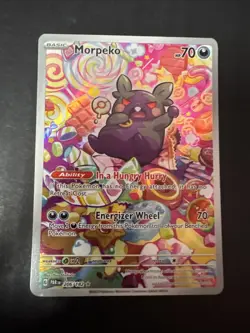 The Pokemon Company Morpeko 206/182 SV04 Paradox Rift Illustration Rare Holo - Image 1