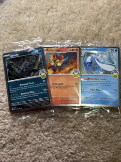 Pokemon Pitch Black Stamped Store Promos SEALED- Complete Set of 3 - Image 1