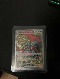 Pokemon TCG Illustration Rare Roaring Moon Prismatic Evolutions - Image 1