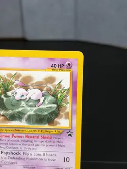 Mew Lily Pad Black Star Promo #47 Pokemon TCG WOTC Vintage 2000 League - MP - Image 5