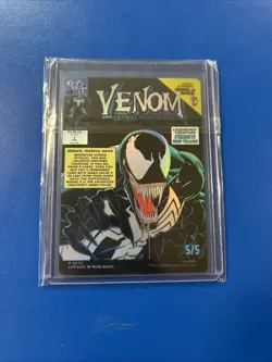 WOTC Marvel's Spider-Man Eddie Brock (0233) (Borderless) (MR) (Foil) NM - Image 2