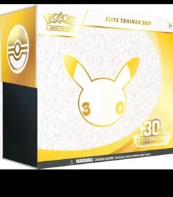 Pokemon 30th Anniversary Celebration Elite Trainer Box ETB Ships 9/16 Sealed - Image 1