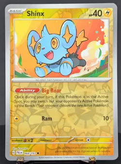 Pokemon Shinx #068/193 English Paldea Evolved Reverse Holo - Image 1