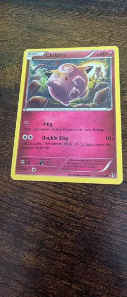 Clefairy 81/122 Common BREAKpoint Pokemon Lightly Played - Image 1