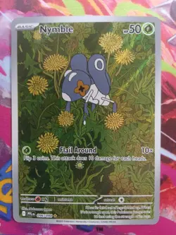 Nymble Illustration Rare ME02: Phantasmal Flames 096/094 Pokemon TCG - Image 1