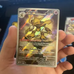Pokemon TCG Alakazam - 009 (Pokemon Center Exclusive) Promo MEP NM Card *New* - Image 1