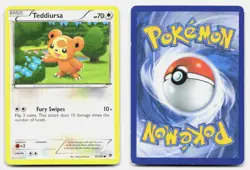 Teddiursa 75/101 Common Plasma Blast Pokemon LP - Image 3