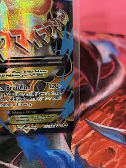 Pokemon TCG M Camerupt EX #XY198 Ultra Rare Black Star Promo Card FA LP - Image 4