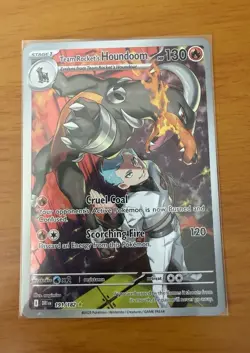 Team Rocket's Houndoom 191/182 Destined Rivals IR ENG - Image 1