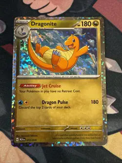 Dragonite 012/015 Holo McDonald's Promos 2024 Pokemon TCG LP - Image 1