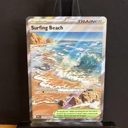 Surfing Beach 114/086 Pokemon TCG: Chaos Rising - Image 1
