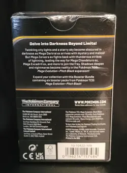 Pokemon: Mega Evolutios: Pitch Black Booster Bundle - Sealed - Image 3