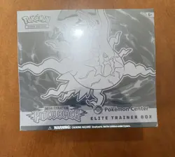 Pokemon Center Pitch Black Elite Trainer Box ETB IN HAND - Image 1