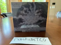 Pokemon Center Pitch Black Elite Trainer Box ETB IN HAND - Image 2