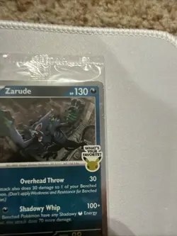 Zarude 056/084 GameStop Exclusive Promo | Stamped Promo 2026 - Image 4