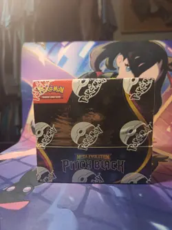 Pokemon Mega Evolution Pitch Black Booster Box Factory Sealed - Image 1