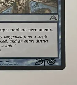 SNORLAX Custom Artwork Pokemon MTG Gridlock Gatecrash NM Signed Brandon Olterman - Image 4