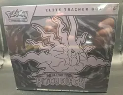 Pokemon TCG Mega Evolution Pitch Black Elite Trainer Box ETB Factory Sealed NEW - Image 1