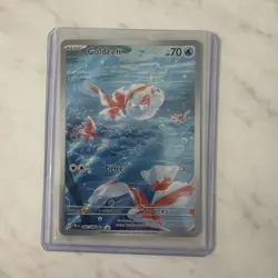 Pokemon TCG Goldeen Illustration Rare 087/084 Pitch Black IR Near Mint - Image 1