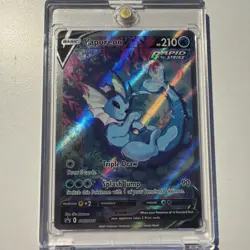Pokemon TCG Vaporeon V SWS181 Black Star Promo NM 📈🔥 - Image 1