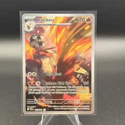 Blaziken 192/182 Illustration Rare Destined Rivals Pokemon Holo Near Mint - Image 1